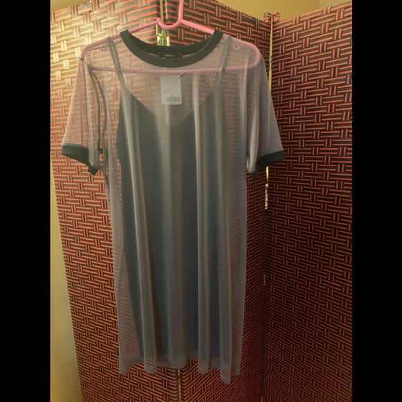 Forever 21 Dresses & Skirts - FOREVER 21 Sheer dress